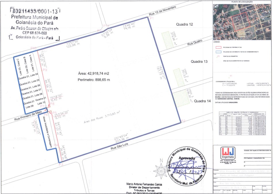 Terreno da Caixa em GOIANESIA DO PARA / PA - 10004134