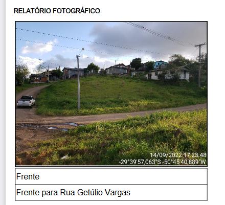 Terreno Caixa em TAQUARA / RS - 10152484