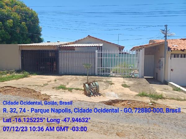 Casa da Caixa em CIDADE OCIDENTAL / GO - 8444402642040