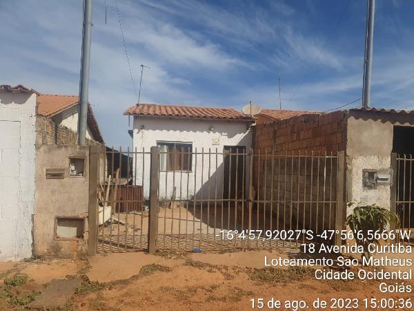 Casa da Caixa em CIDADE OCIDENTAL / GO - 8444427048053