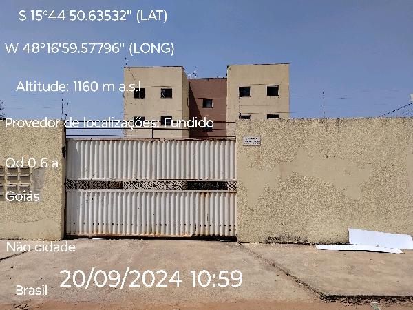 Apartamento da Caixa em AGUAS LINDAS DE GOIAS / GO - 8444429785942