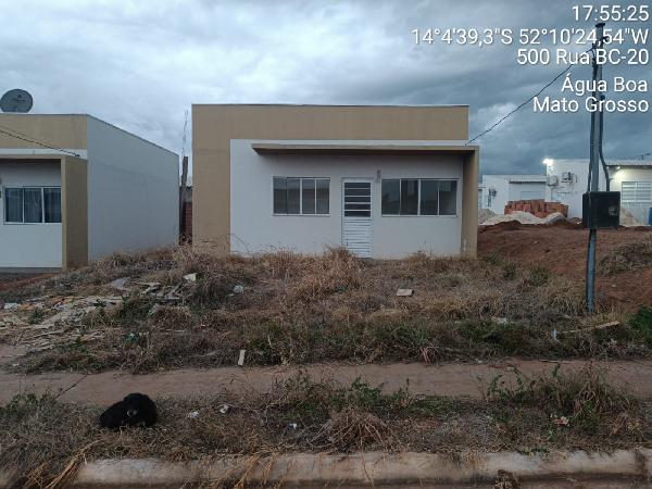 Casa Caixa em AGUA BOA / MT - 8787710487383