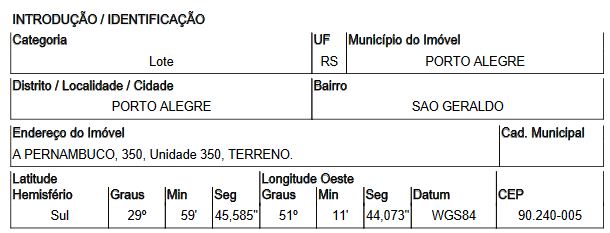 Terreno da Caixa em PORTO ALEGRE / RS - 10176094