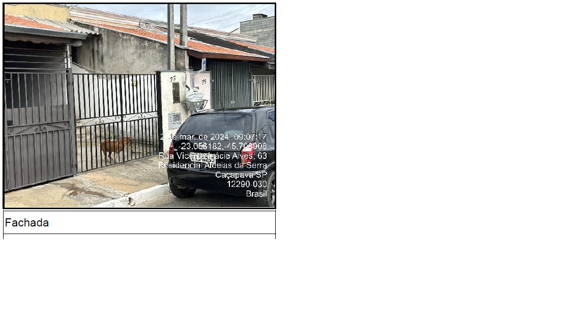 Casa Caixa em CACAPAVA / SP - 8444409430545