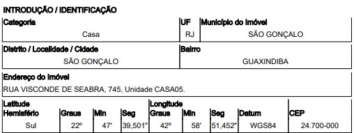 Casa da Caixa em SAO GONCALO / RJ - 8444411605608