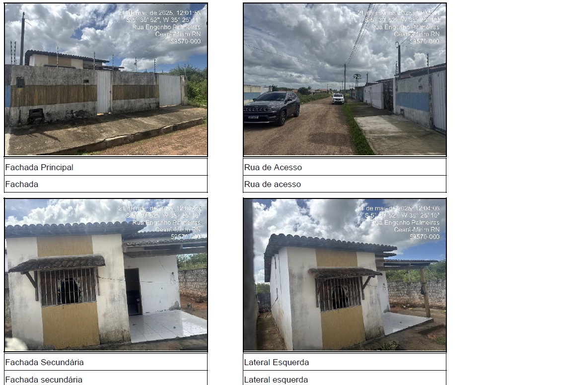 Casa da Caixa em CEARA-MIRIM / RN - 8444412406129