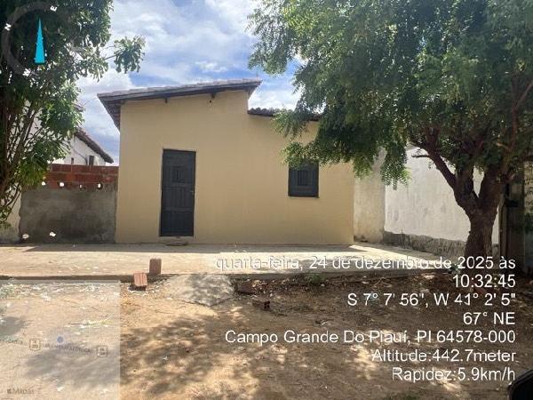 Casa da Caixa em CAMPO GRANDE DO PIAUI / PI - 8444411589882