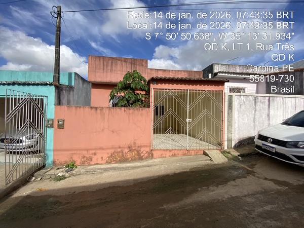 Imóvel da Caixa em CARPINA / PE - 8444425084460