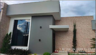 Casa 135.52 m2 Inter, Lucas Do Rio Verde / MT