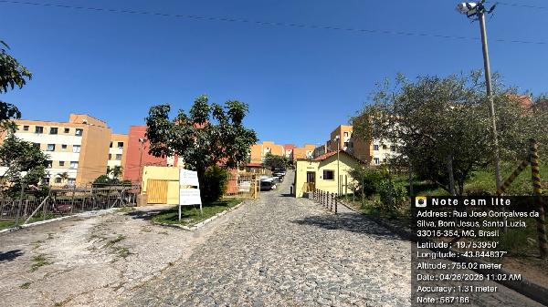 Apartamento da Caixa em SANTA LUZIA / MG - 8444436302072