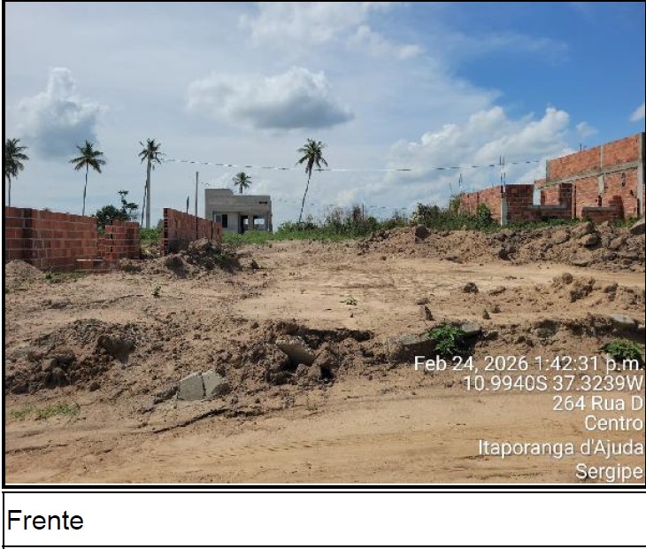 Terreno da Caixa em ITAPORANGA D'AJUDA / SE - 10297325