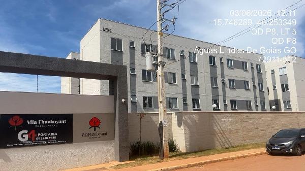 Apartamento da Caixa em AGUAS LINDAS DE GOIAS / GO - 8787721645678