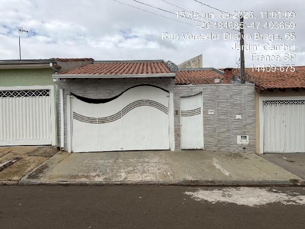 Casa da Caixa em FRANCA / SP - 8444430941200