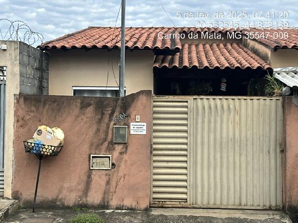 Casa da Caixa em CARMO DA MATA / MG - 8444408523604