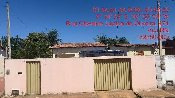 Casa da Caixa em ACU / RN - 8555509841905