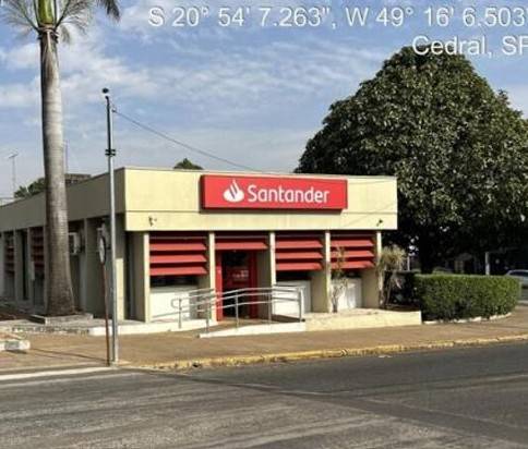 Ex-agência do Santander em CEDRAL / SP - 02.26495